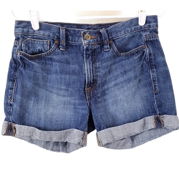 Calvin Klein Pants - Calvin Klein Blue Jean Shorts With Rolled Hem